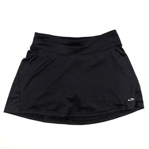 Champion Black Poly Blend Athletic Golf Tennis Mini Skort Women's XS 26x4"